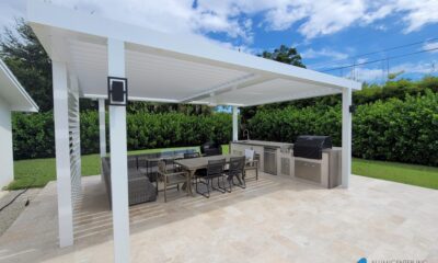 Luxurious Louvered Roof