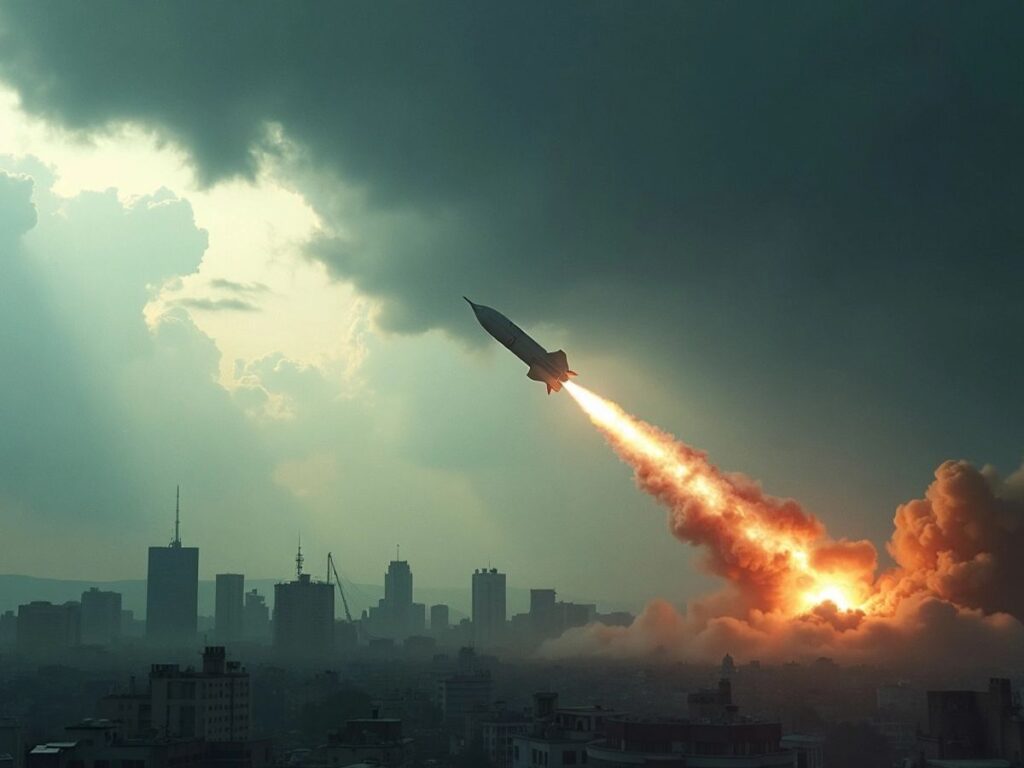 Market Turmoil: Iran's Missile Attack on Israel Sends Stocks Down
