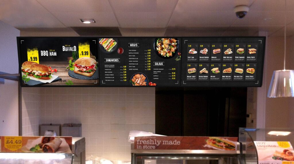 Digital Menu Board