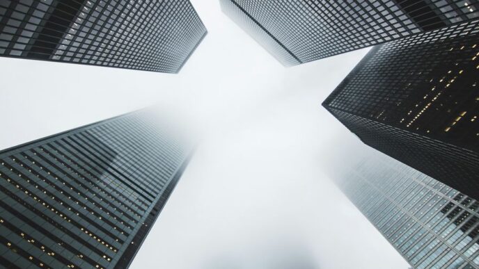 low angle photography of building