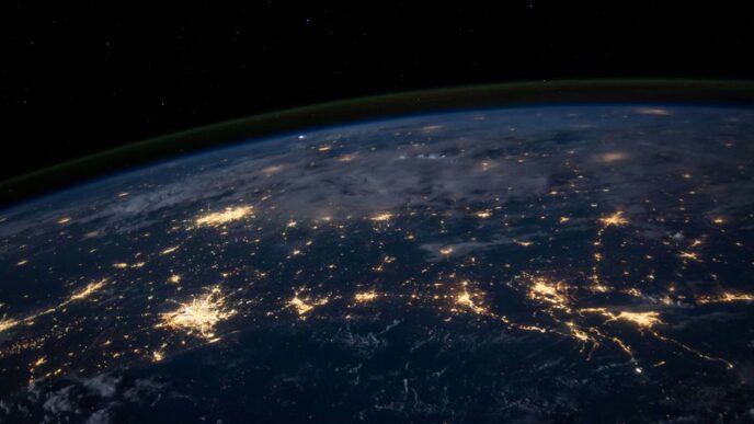photo of outer space