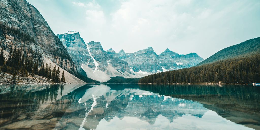 landscape photography of snowy mountains