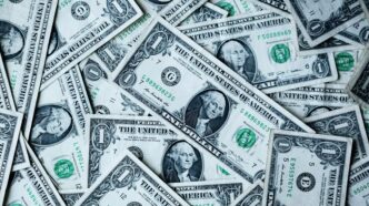 1 U.S.A dollar banknotes