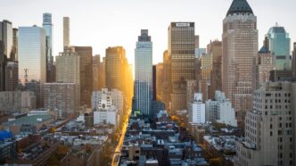 high rise buildings city scape photography