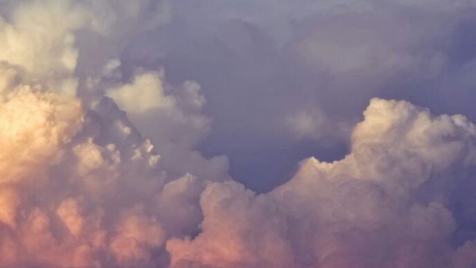 sea of clouds