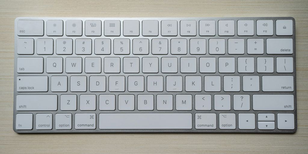silver and white computer keyboard