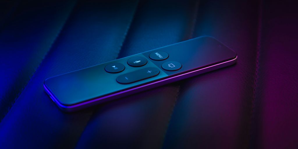black remote controller