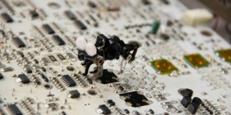 black and white lego blocks