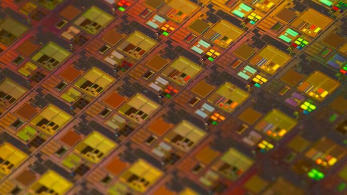 a close up of a pattern of small squares