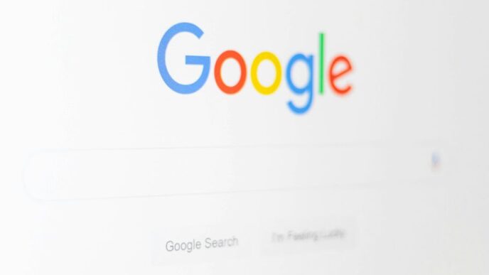 Google logo screengrab