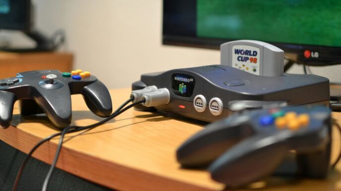black and gray game controller