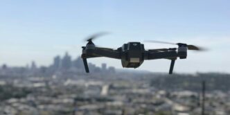 photography of drone
