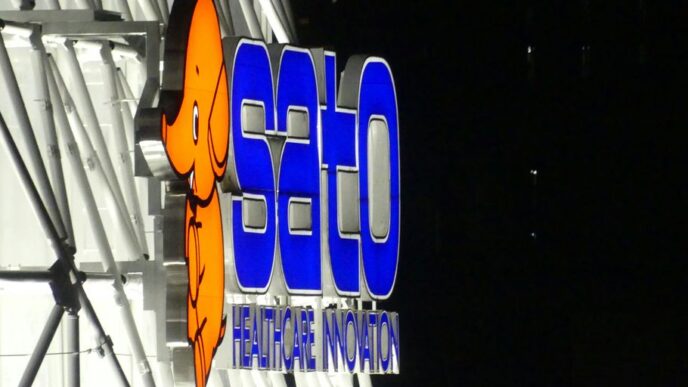 a close up of a sign on the side of a building