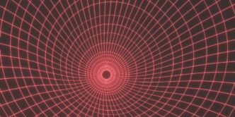 A computer generated image of a circular object