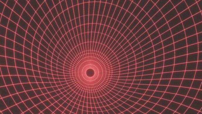 A computer generated image of a circular object