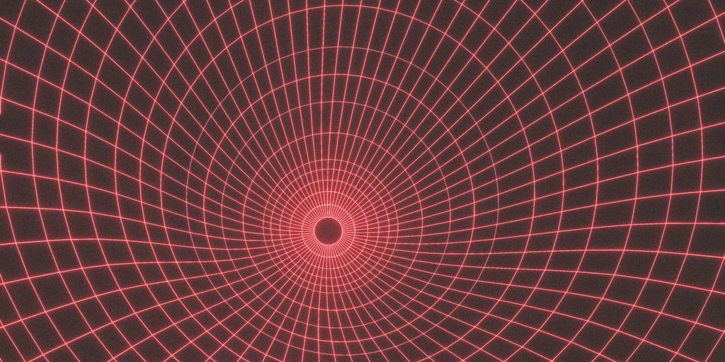 A computer generated image of a circular object