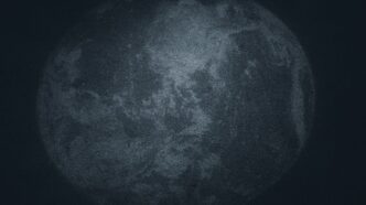 a black and white photo of the moon