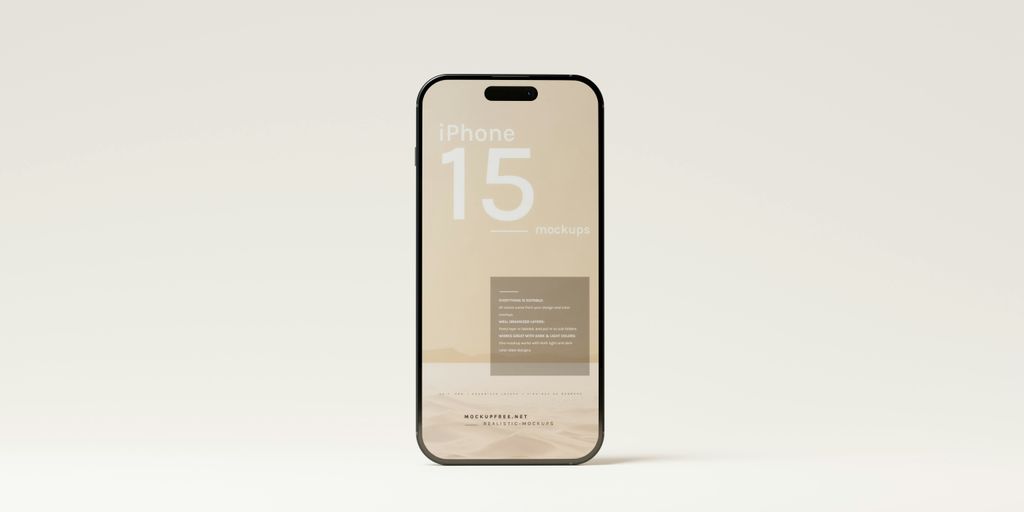 a cell phone with the number fifteen on it