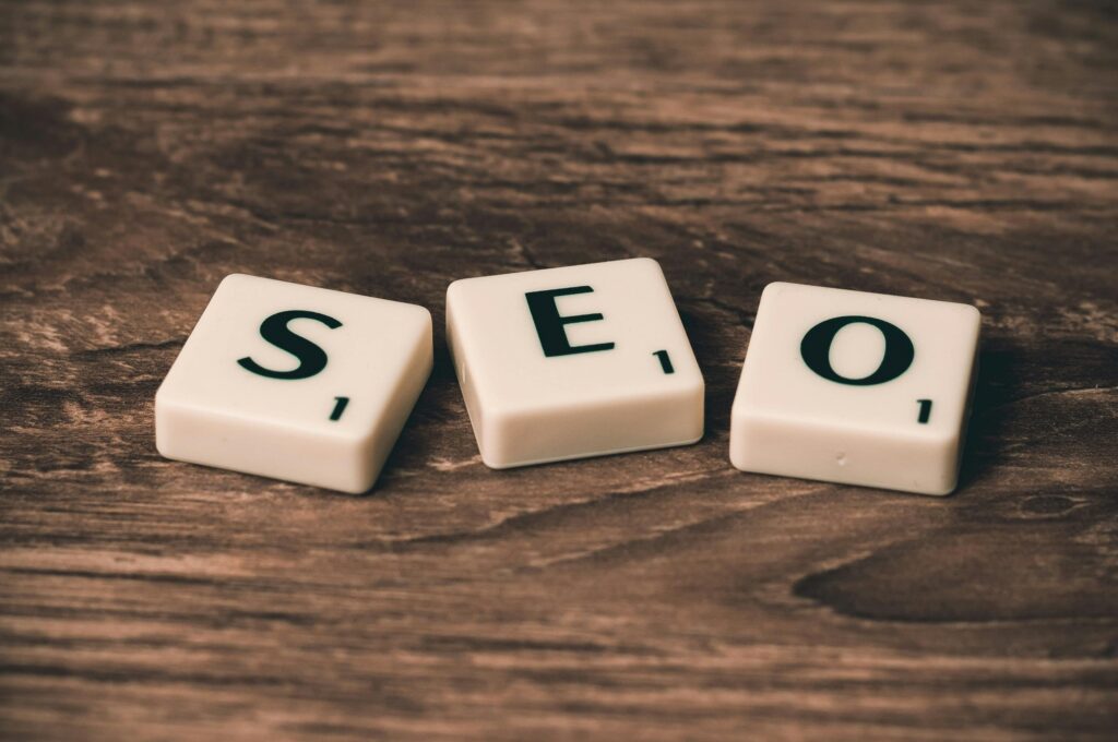 SEO letter blocks