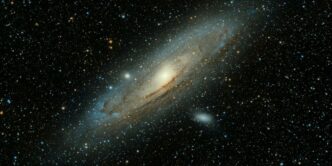 black hole galaxy illustration