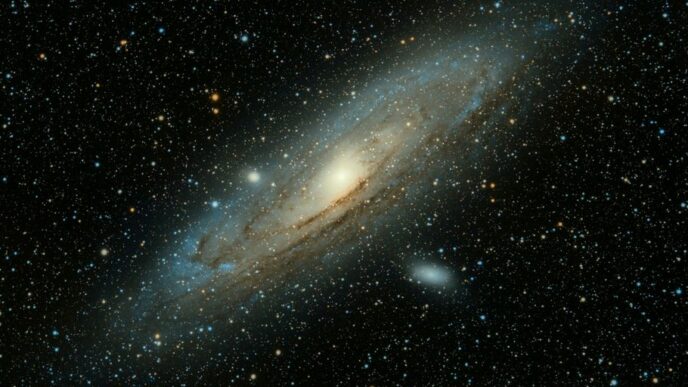 black hole galaxy illustration