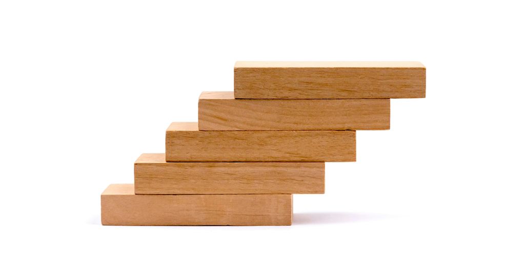 pile of brown wooden blocks