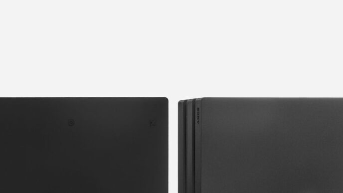 two Sony PS4 consoles