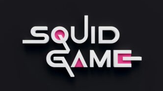 a logo for a video game called squid game
