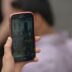 a person holding a cell phone