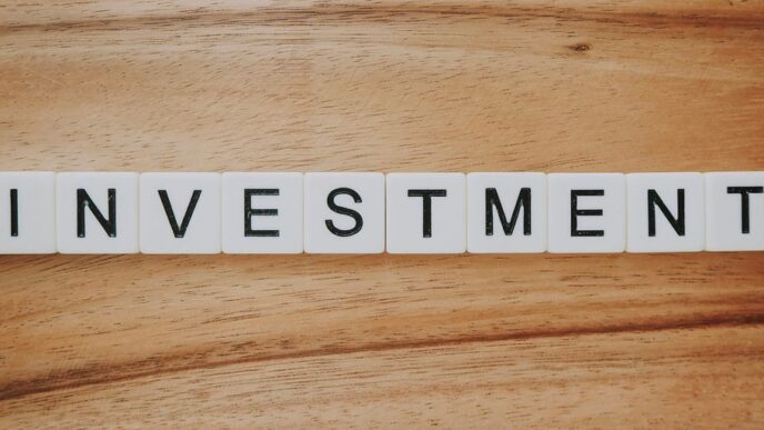 Investment Scrabble text