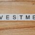 Investment Scrabble text