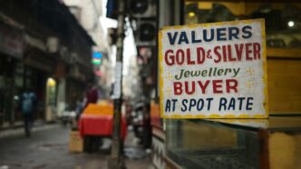 red and yellow signage on street