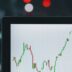 selective focus photography of graph