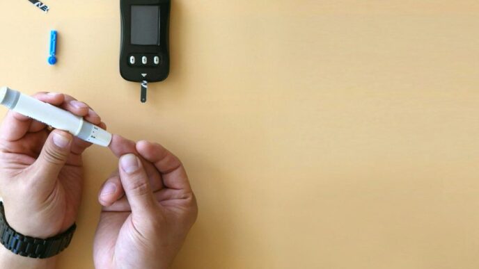 a person holding a cigarette next to an electronic device