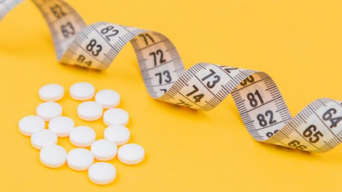 white round medication pill on yellow surface