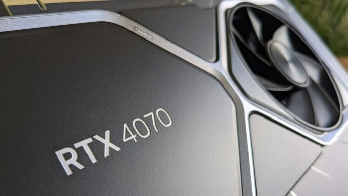 a close up of a computer processor with a fan