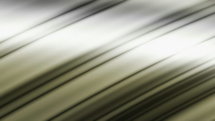 Abstract image with diagonal black and white lines.