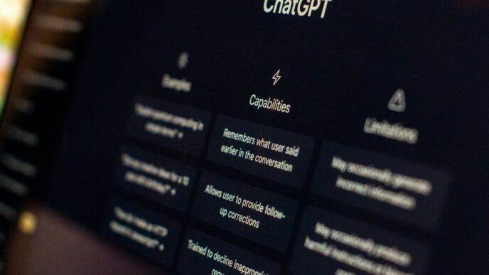 a close up of a computer screen with a menu on it
