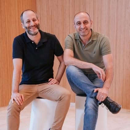 Teramount founders Hesham Taha and Avi Israel