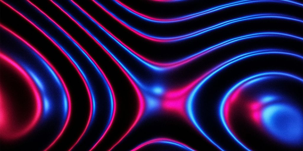 a computer generated image of wavy lines