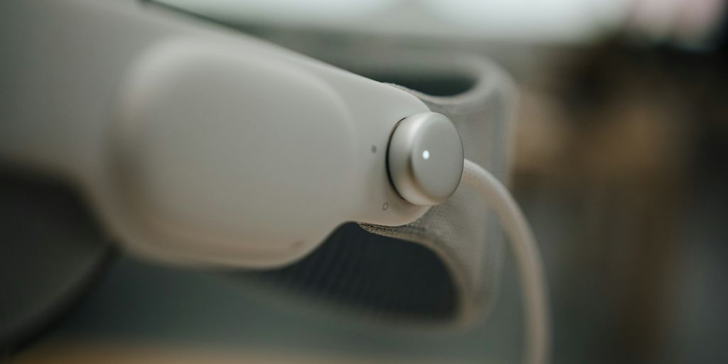 a close up of a video game controller