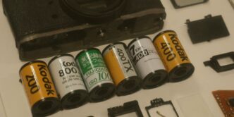 a group of batteries sitting on top of a table