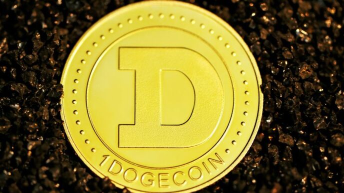 gold and silver round coin