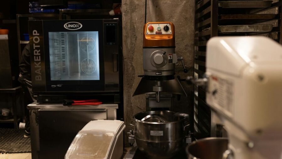 a machine with a screen