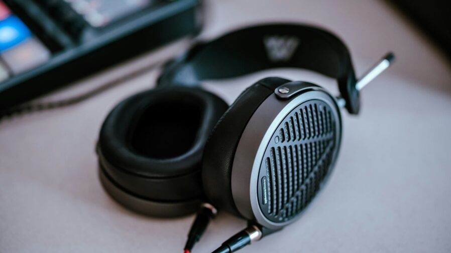 a pair of headphones
