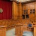 architectural photography of trial court interior view