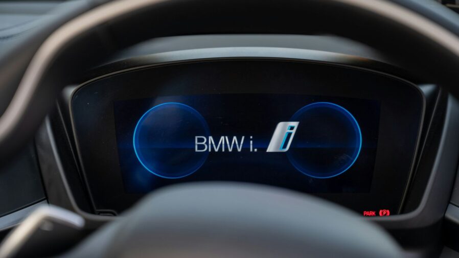 black and gray car steering wheel