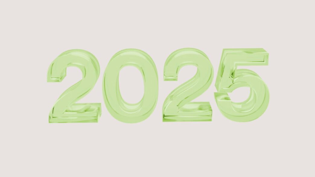 A green balloon with the number 2055 on it