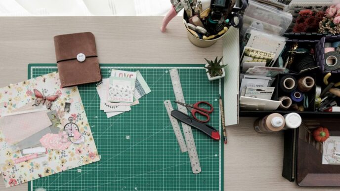 flat lay photo of school supplies