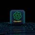 a computer keyboard with a green logo on it